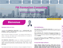 Tablet Screenshot of fm-formation-consulting.com